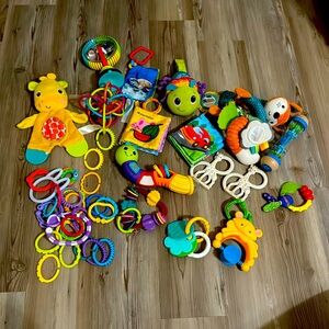 Baby toys essentials they are clean and good/excellent conditon